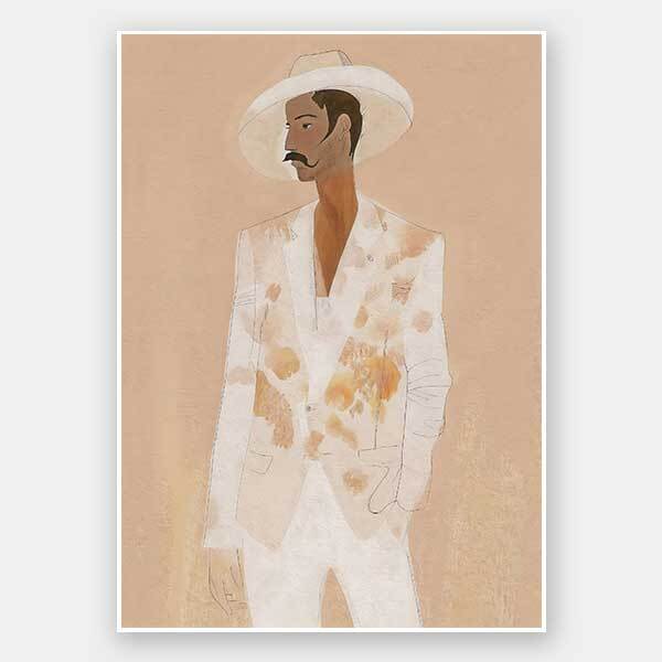 Diego Unframed Art Print - High Quality Canvas Wall Decor for Living Room, Bedroom & Office | Perfect for Home & Gifts