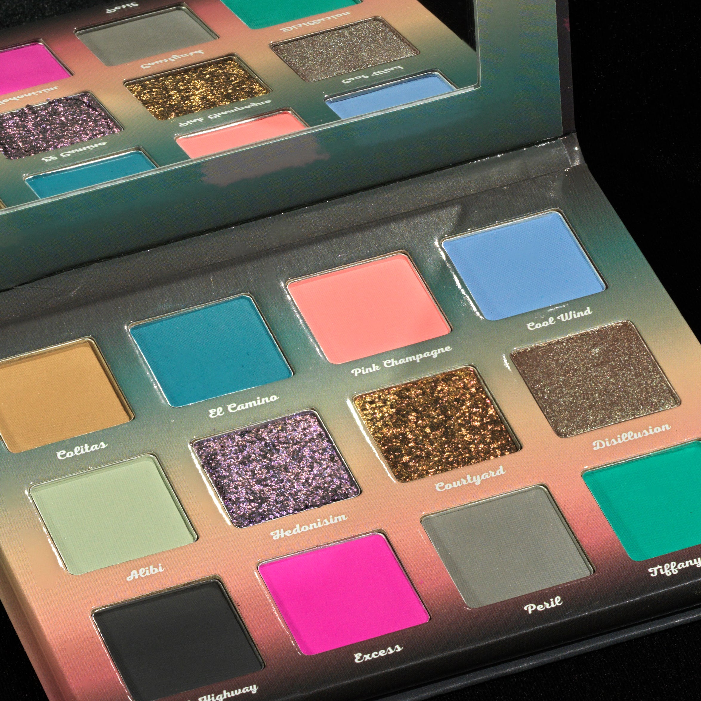 El Camino Eyeshadow Palette - 12 Highly Pigmented Matte & Shimmer Shades for Day & Night Makeup Looks | Vegan & Cruelty-Free | Perfect for Parties, Weddings & Everyday Wear