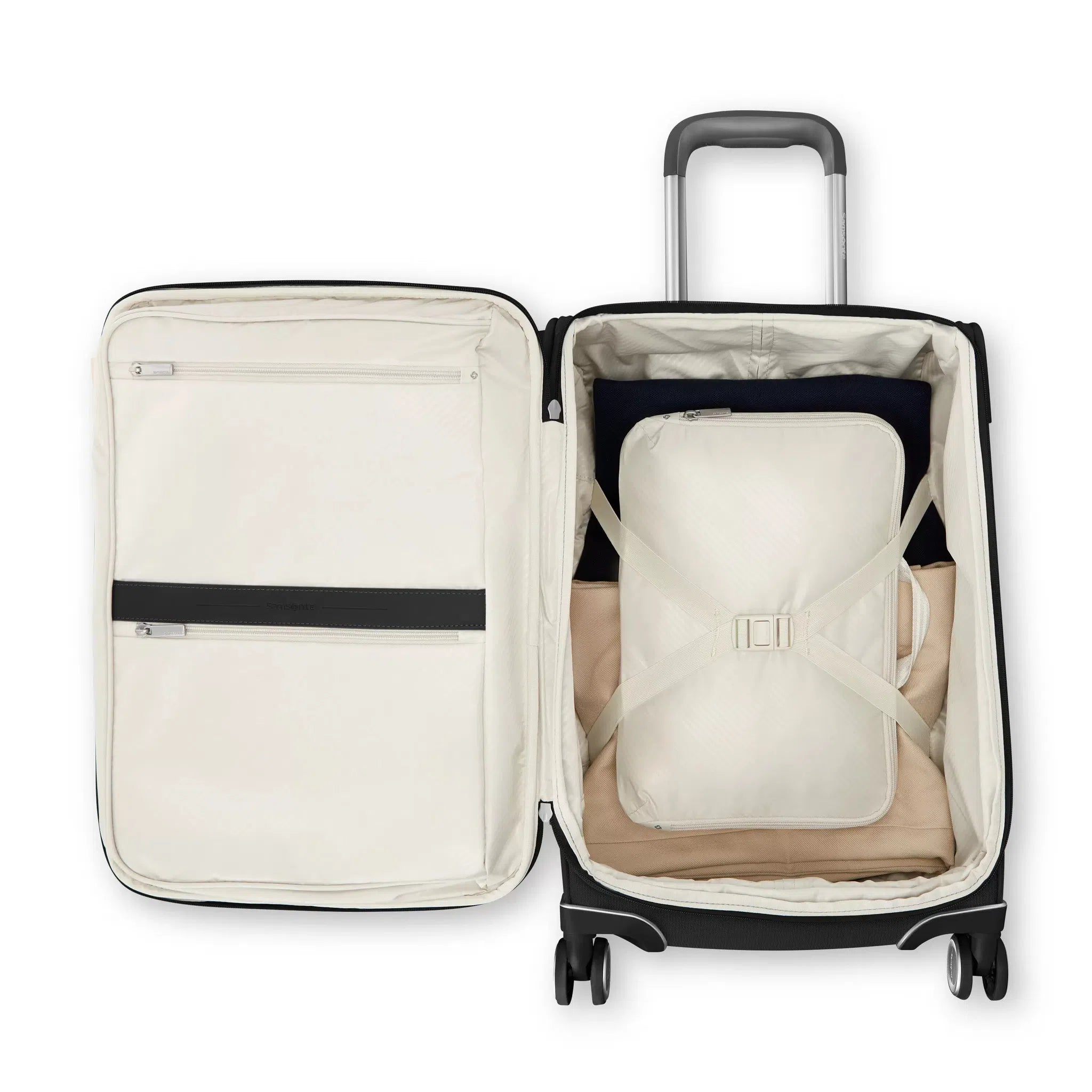 Samsonite Silhouette 18 Softside Carry On Luggage 22 x 14 x 9 Inches - Perfect for Air Travel & Weekend Getaways
