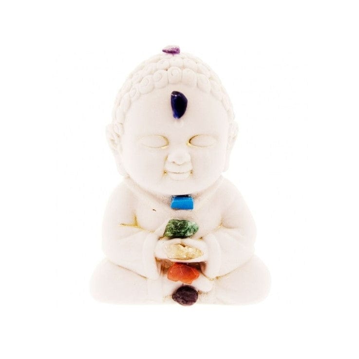 Handcrafted Chakra Buddha Statue for Meditation & Yoga - Spiritual Home Decor & Healing Gift for Peaceful Living Spaces