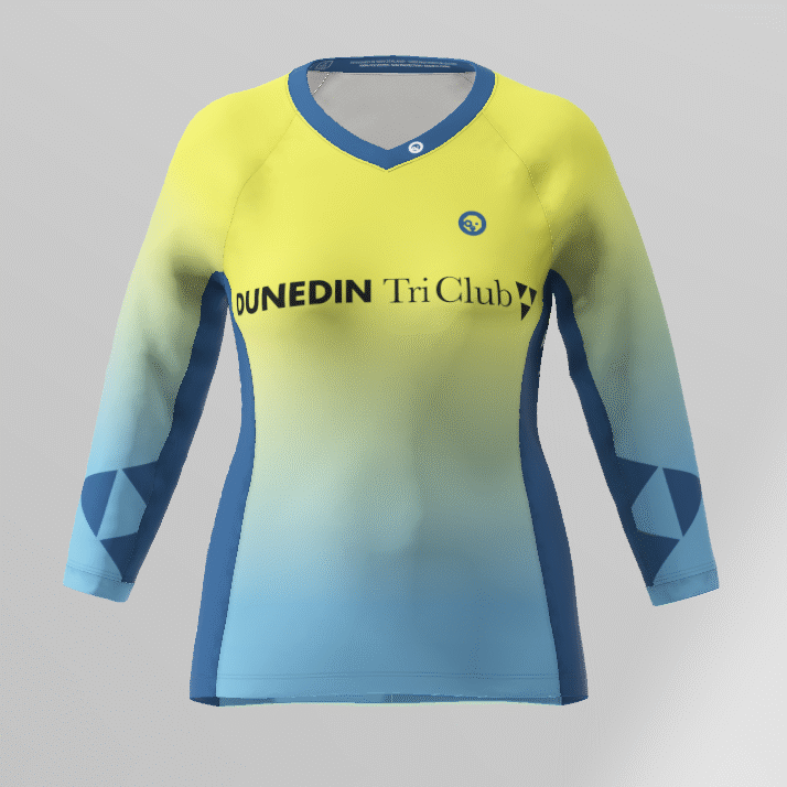 Dunedin TRI Club Women's Trail Running Jersey - Lightweight & Breathable Cycling Shirt for Outdoor Activities, Hiking & Triathlon Training