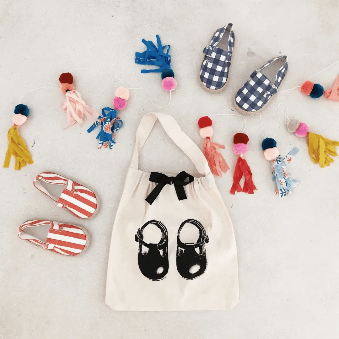 Baby Shoe Storage Bag - Breathable & Washable Cream Organizer for Infant Shoes - Perfect for Nursery, Travel & Closet Organization