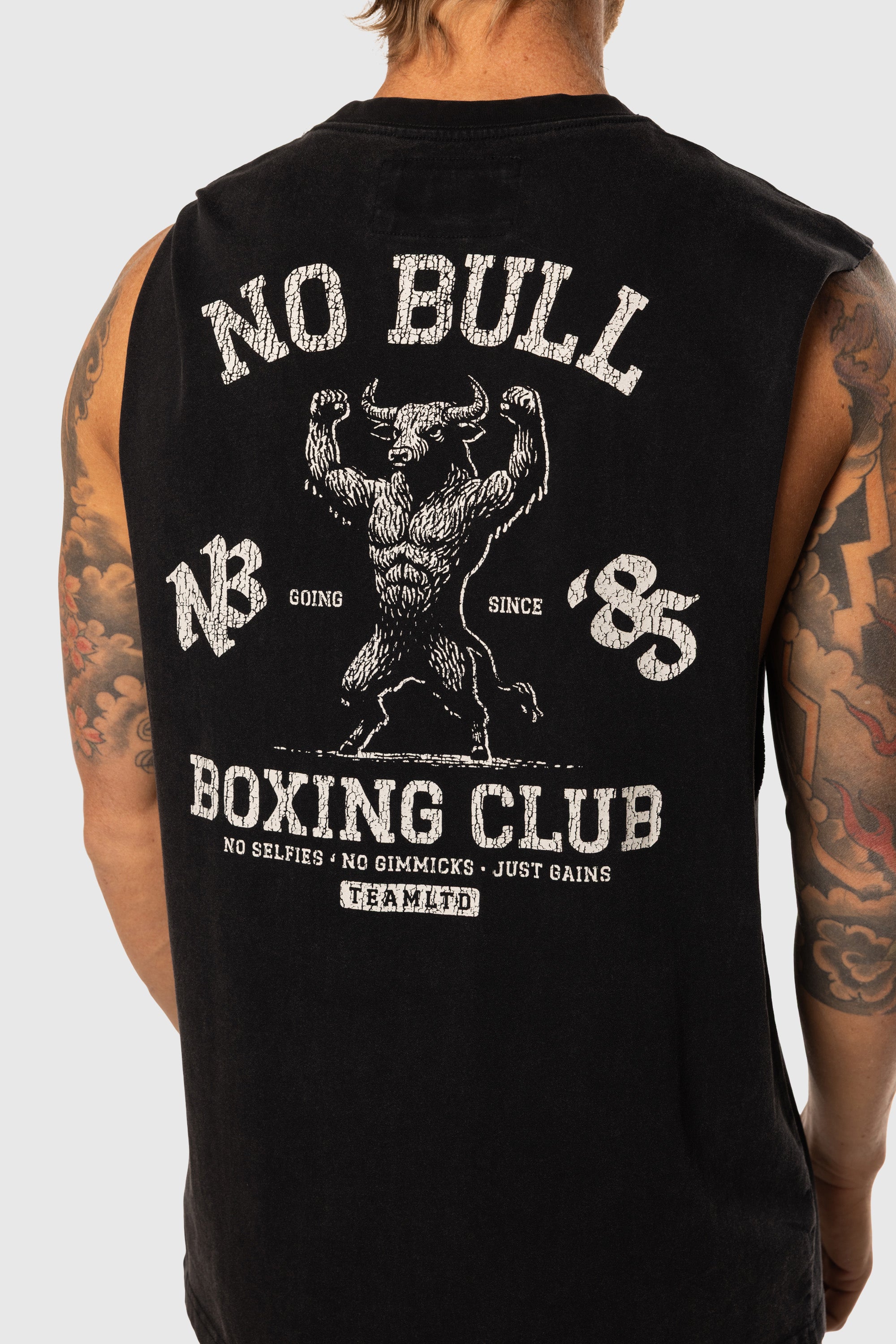 No Bull Aussie Tank Top - Premium Cotton Muscle Tee for Men & Women - Gym, Workout, Casual Wear