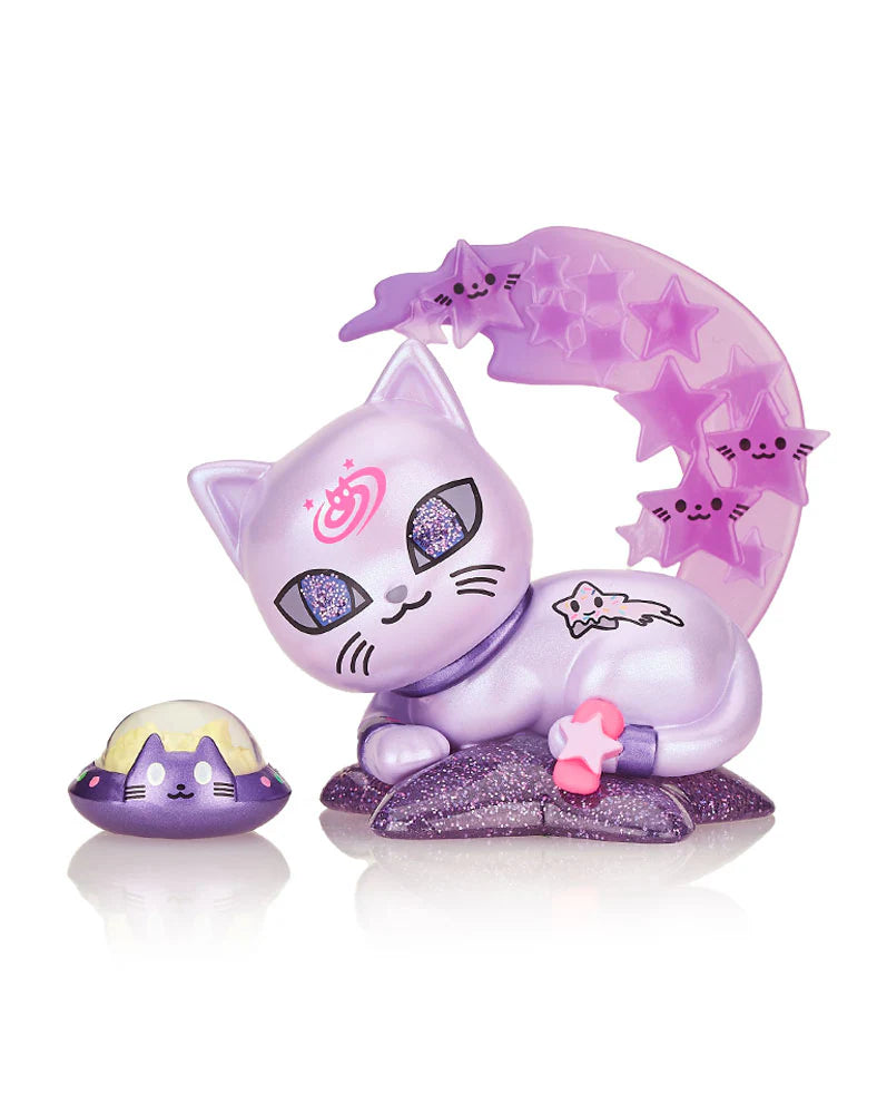 Galactic Cats Star Critter Plush Toy - Limited Edition Cute Space Cat Stuffed Animal for Kids & Collectors | Perfect Gift for Birthday, Christmas & Space Theme Decor