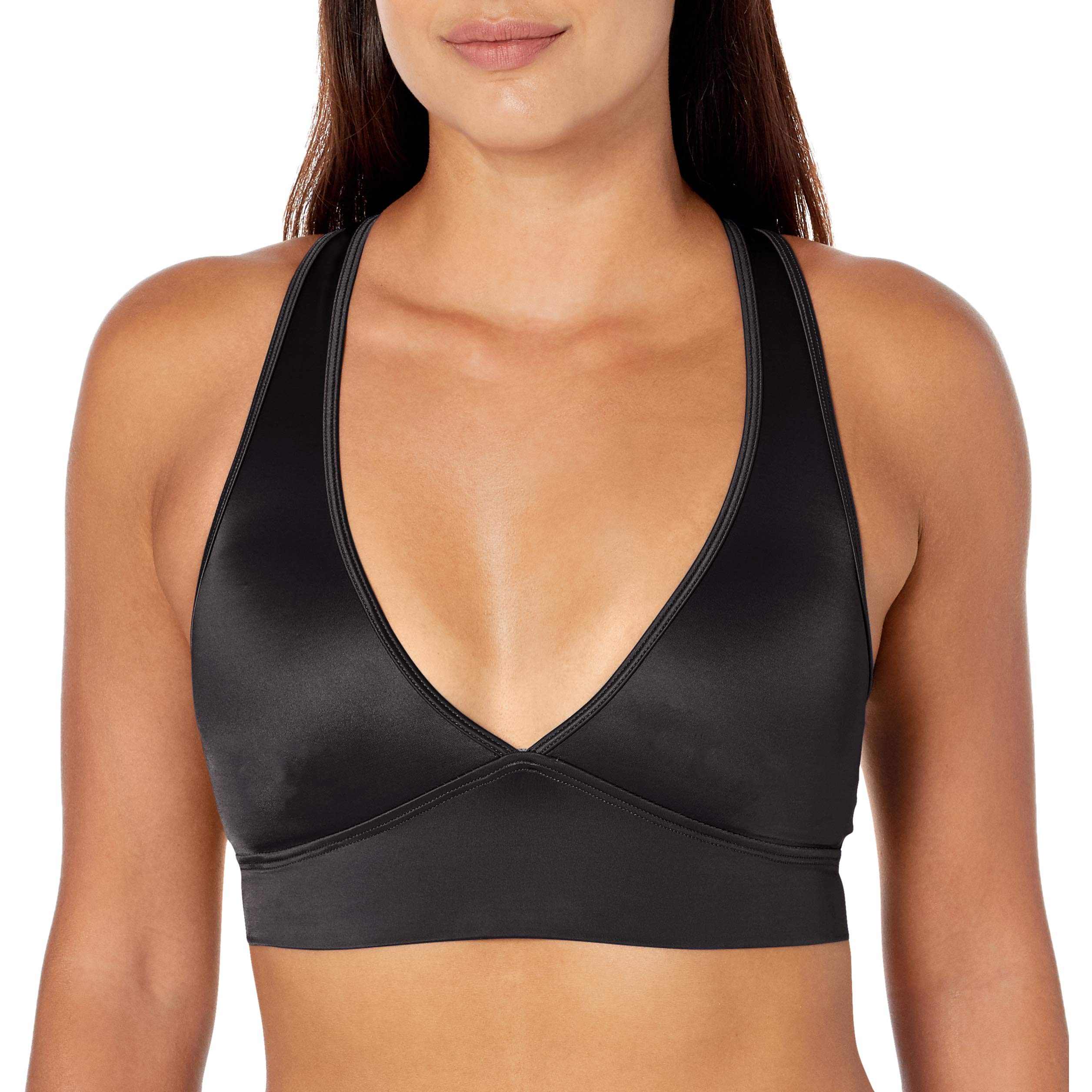 Smart & Sexy Women's Cut-Out Racerback Bralette - Comfortable Wireless Bra for Yoga, Workout & Everyday Wear