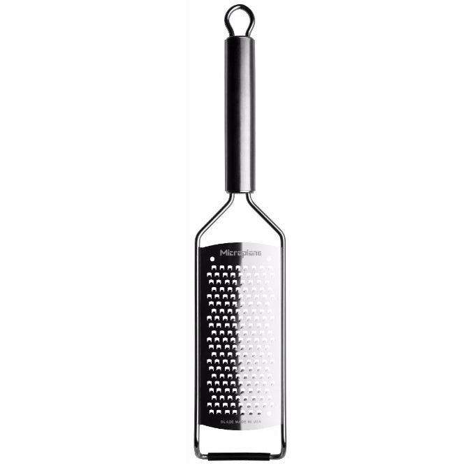 Premium Microplane Grater - Ultra Sharp Stainless Steel Zester for Cheese, Chocolate, Citrus & More - Perfect for Baking, Cooking & Garnishing Dishes
