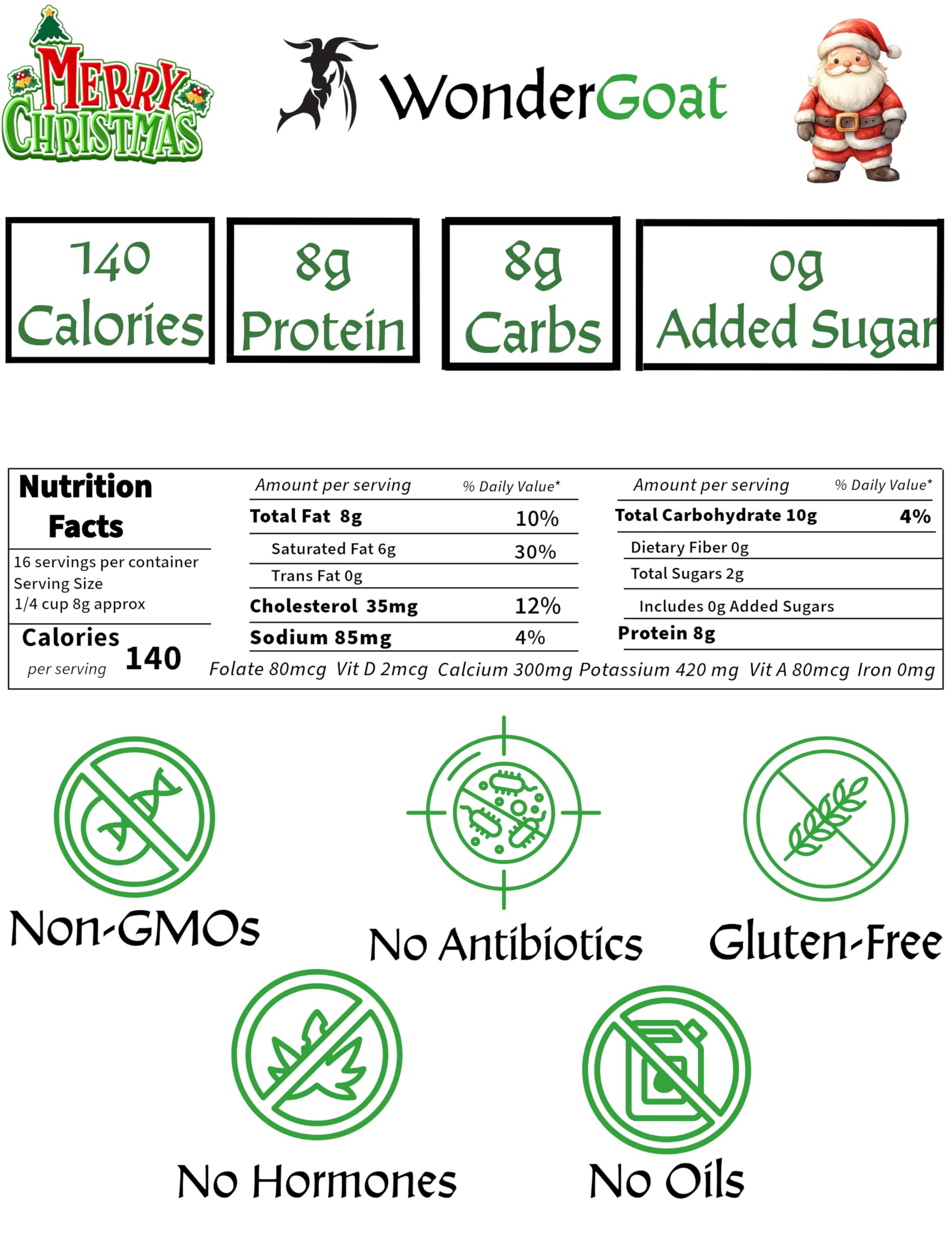 Organic Goat Milk Powder from Netherlands - 100% Grass Fed, Non-GMO, Gluten Free | Rich in Protein, Calcium, Probiotics & Vitamins | Easy to Digest for Adults & Kids | Perfect for Smoothies, Baking & Healthy Nutrition