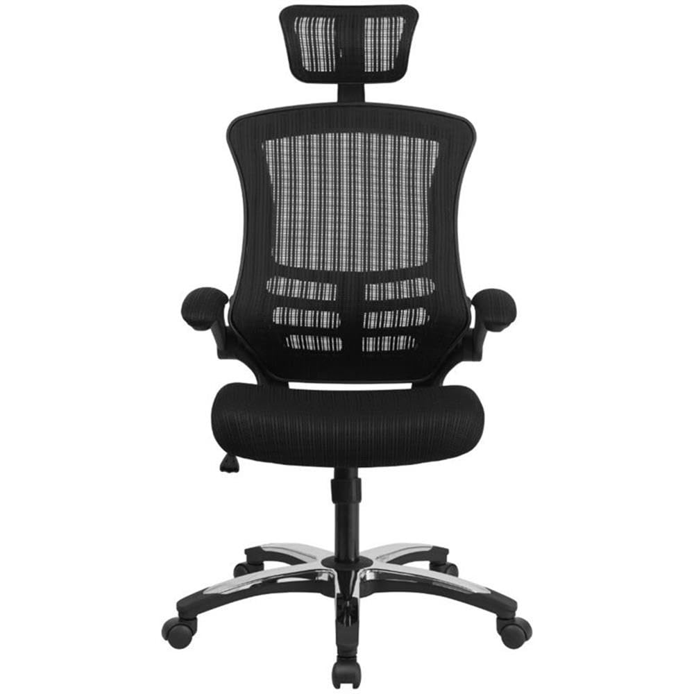 UrbanPro Traditional High Back Executive Office Swivel Chair - Ergonomic Black Leather Desk Chair for Home & Business Use | Perfect for Office, Conference Room, and Study