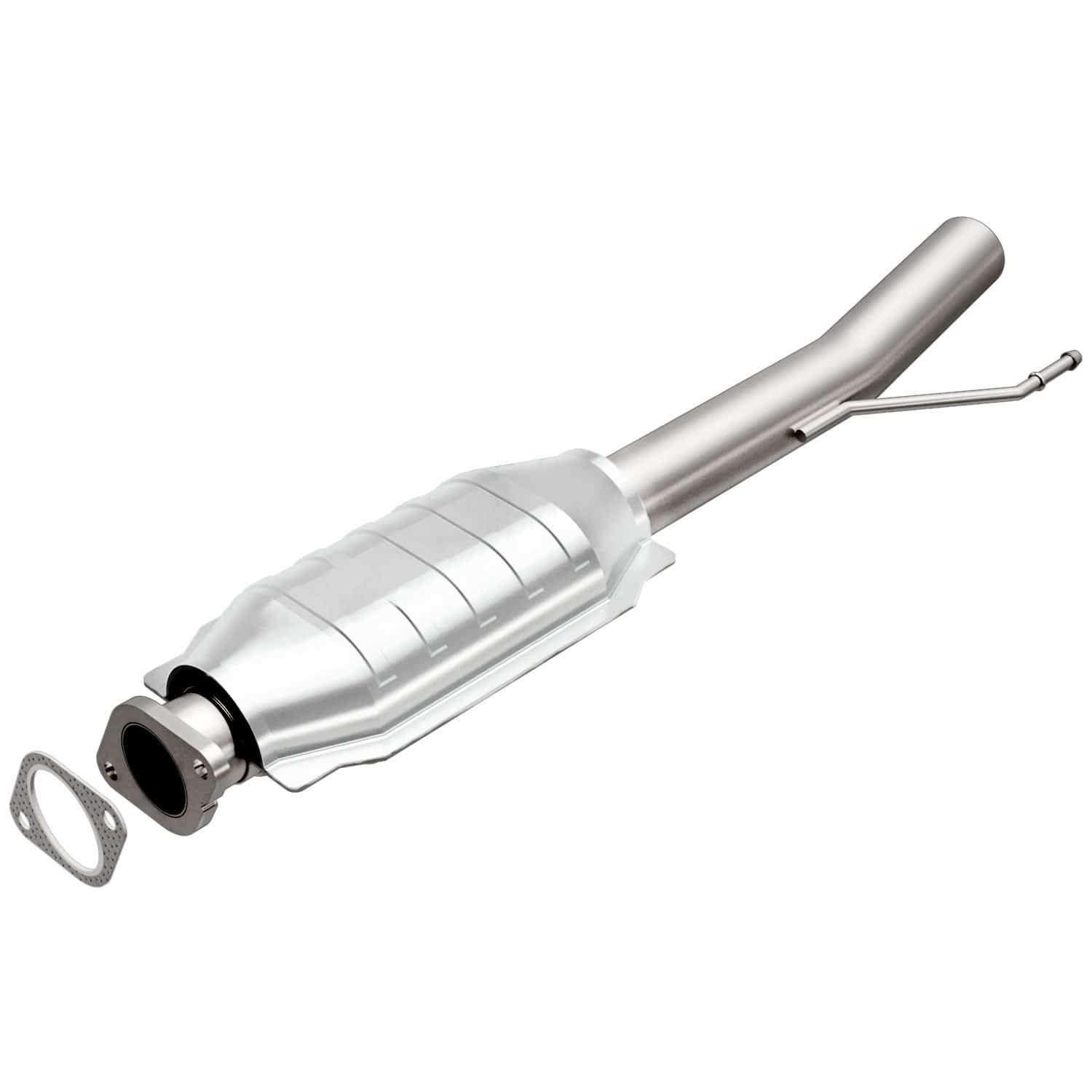 MagnaFlow 49663 Large Stainless Steel Direct Fit Catalytic Converter for Ford F150, Silverado 1500 - High Performance Exhaust System Replacement for Improved Engine Efficiency & Emissions Compliance