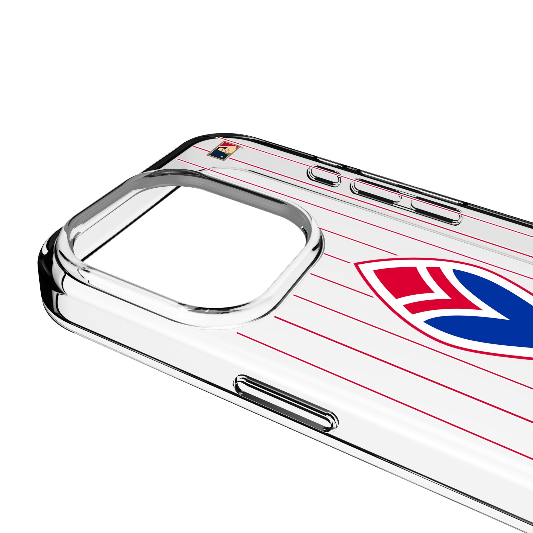 Atlanta Braves 1972-1975 Cooperstown Collection Pinstripe Clear Phone Case for iPhone - Perfect for Baseball Fans & Game Day Protection
