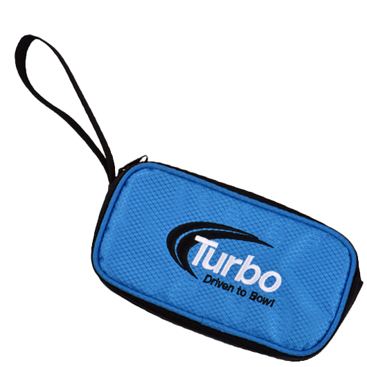 Turbo Driven Bowling Mini Accessory Bag - Electric Blue | Compact & Stylish for Bowling Enthusiasts | Perfect for Leagues, Tournaments & Practice Sessions