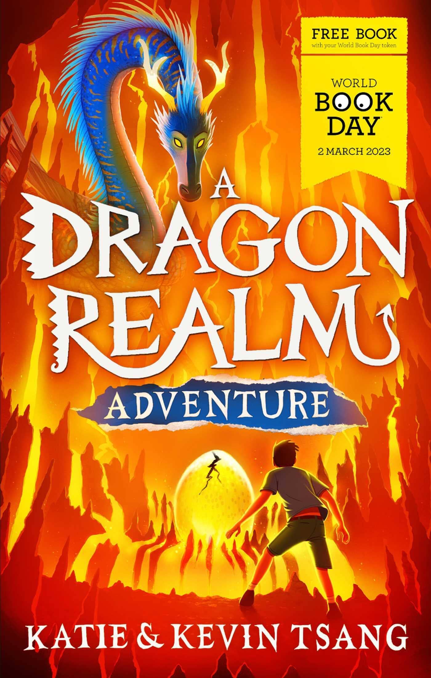 Dragon Realm Adventure: World Book Day 2023 by Katie & Kevin Tsang - Fantasy Chapter Book for Kids Ages 8-12 | Paperback | Perfect for Bedtime Reading & Young Readers