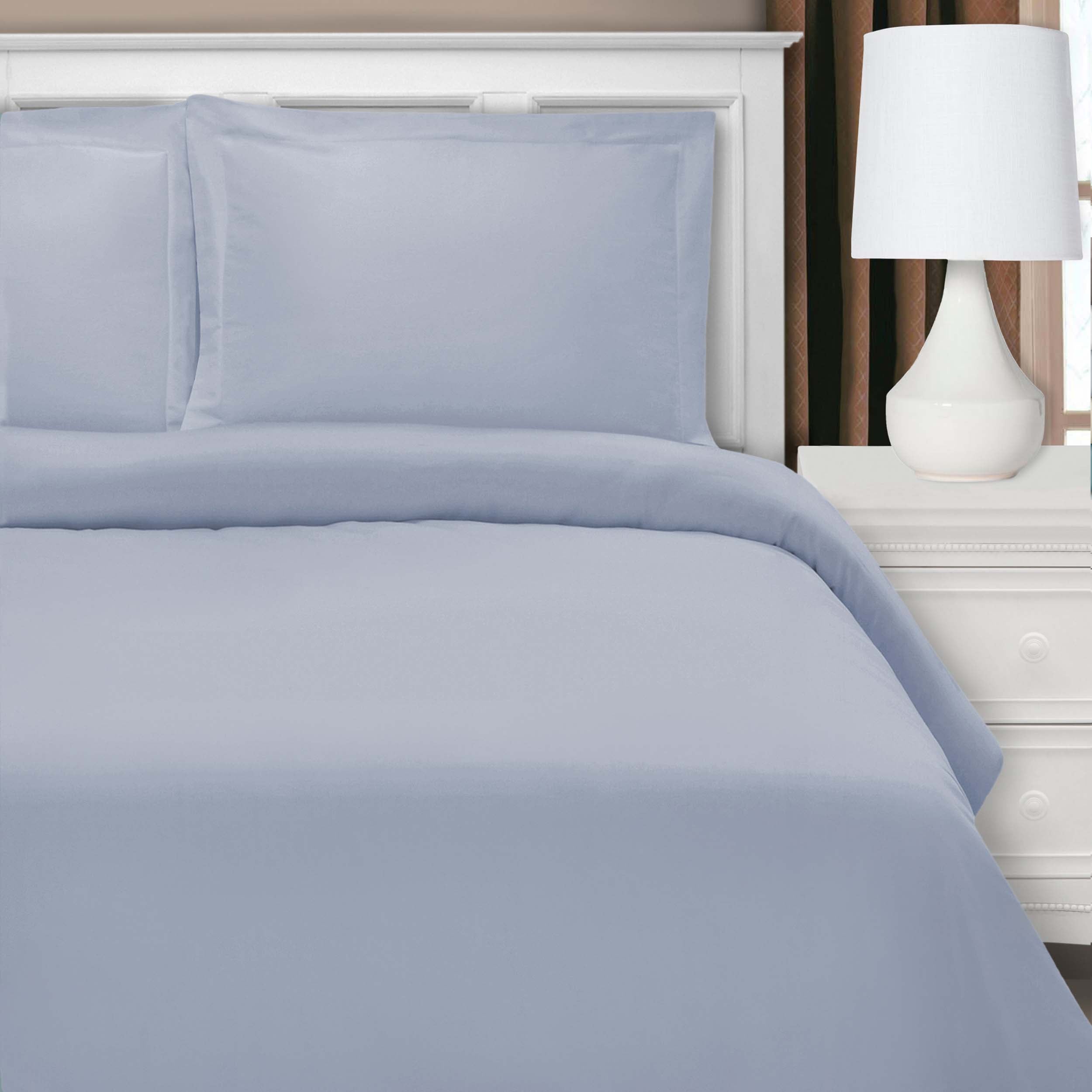 Wrinkle Resistant Cotton Blend Duvet Cover Set - Soft & Durable Bedding for All Seasons | Perfect for Master Bedroom, Guest Room & College Dorm