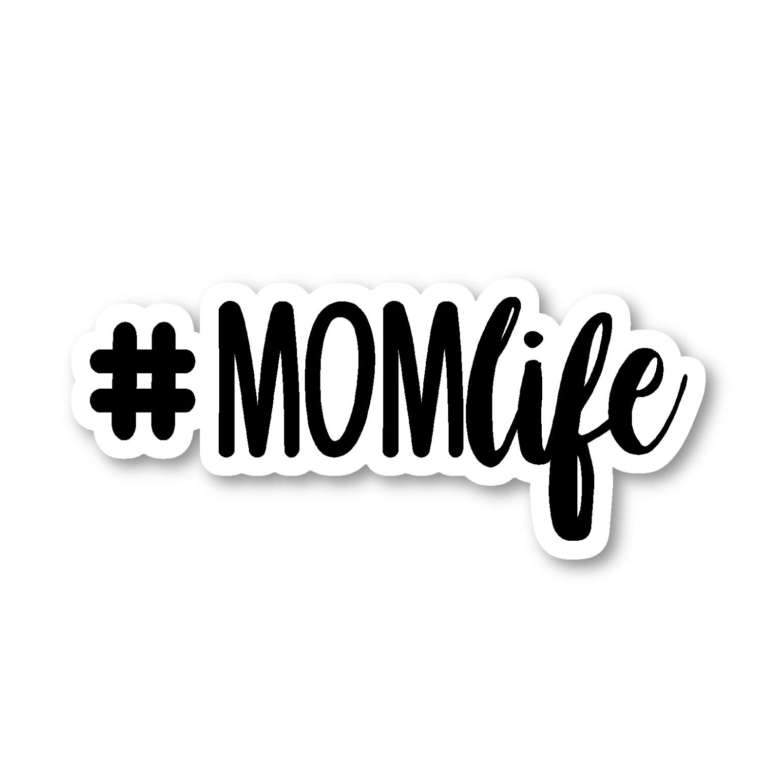 Funny Mom Quotes Stickers (4 Pack) - 2.5 Inch Vinyl Decals for Laptop, Phone, Tablet - Waterproof & Durable - Perfect for Mother's Day Gifts, DIY Crafts & Home Decor