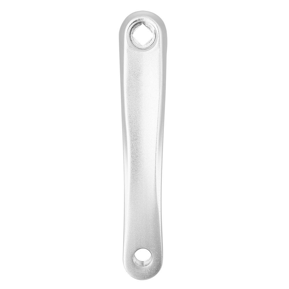 **Premium Bike Crank Arm - 170mm Aluminum Alloy Left Crank Arm for Bike Repair & Replacement - Fits Multiple Bike Models (Silver, Diamond Hole) - Durable & Stylish for Road Bikes, Mountain Bikes & Commuting**
