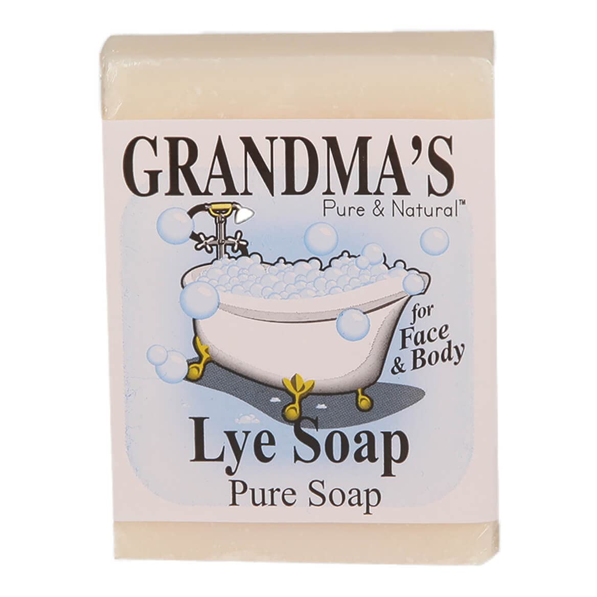 Grandma's Lye Soap - All-Natural Handmade Bar Soap for Sensitive Skin | Moisturizing & Gentle Cleansing | Perfect for Dry Skin, Eczema & Daily Use
