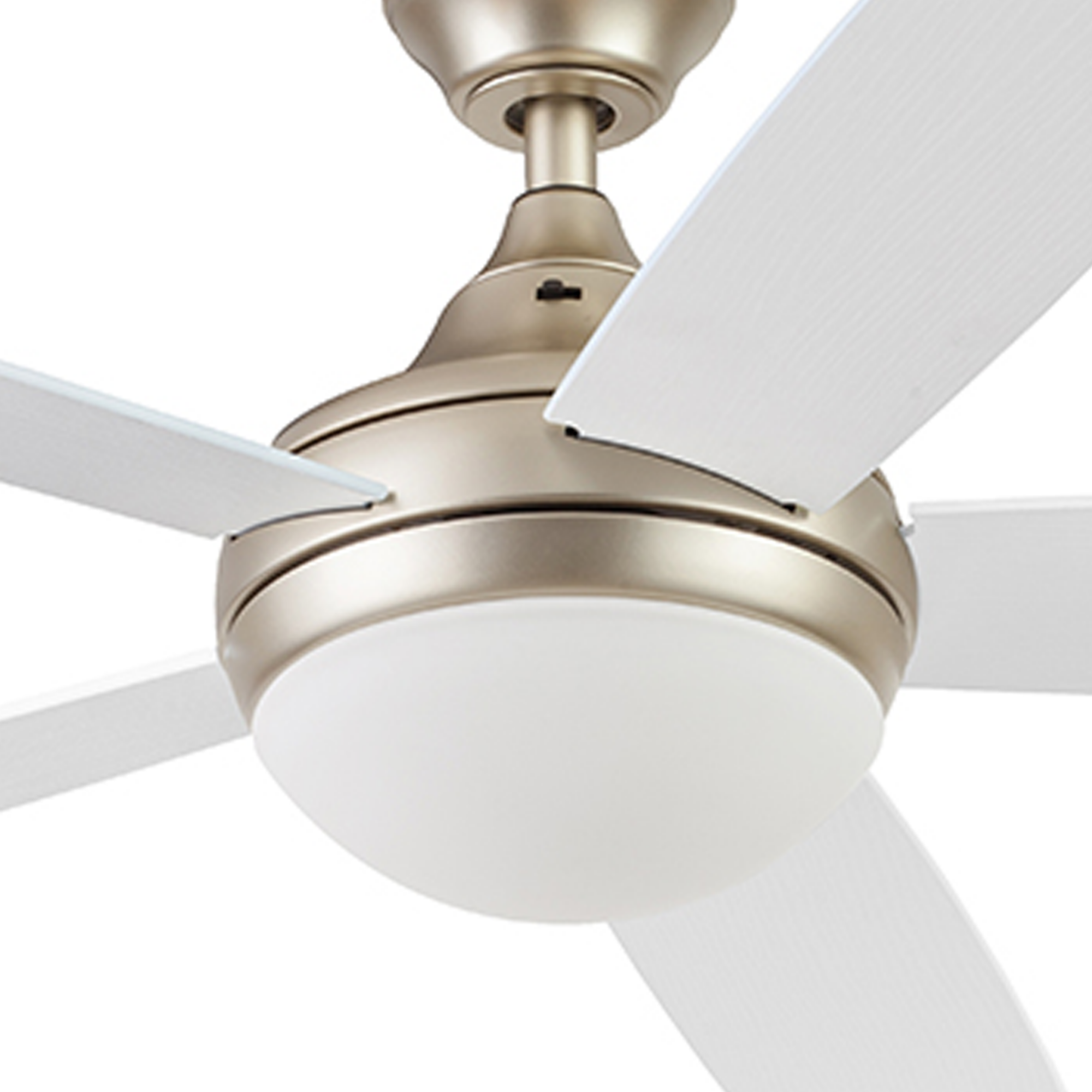 52 Inch Ashby Soft Gold Ceiling Fan with Remote Control - Perfect for Living Room, Bedroom, and Outdoor Patio Cooling