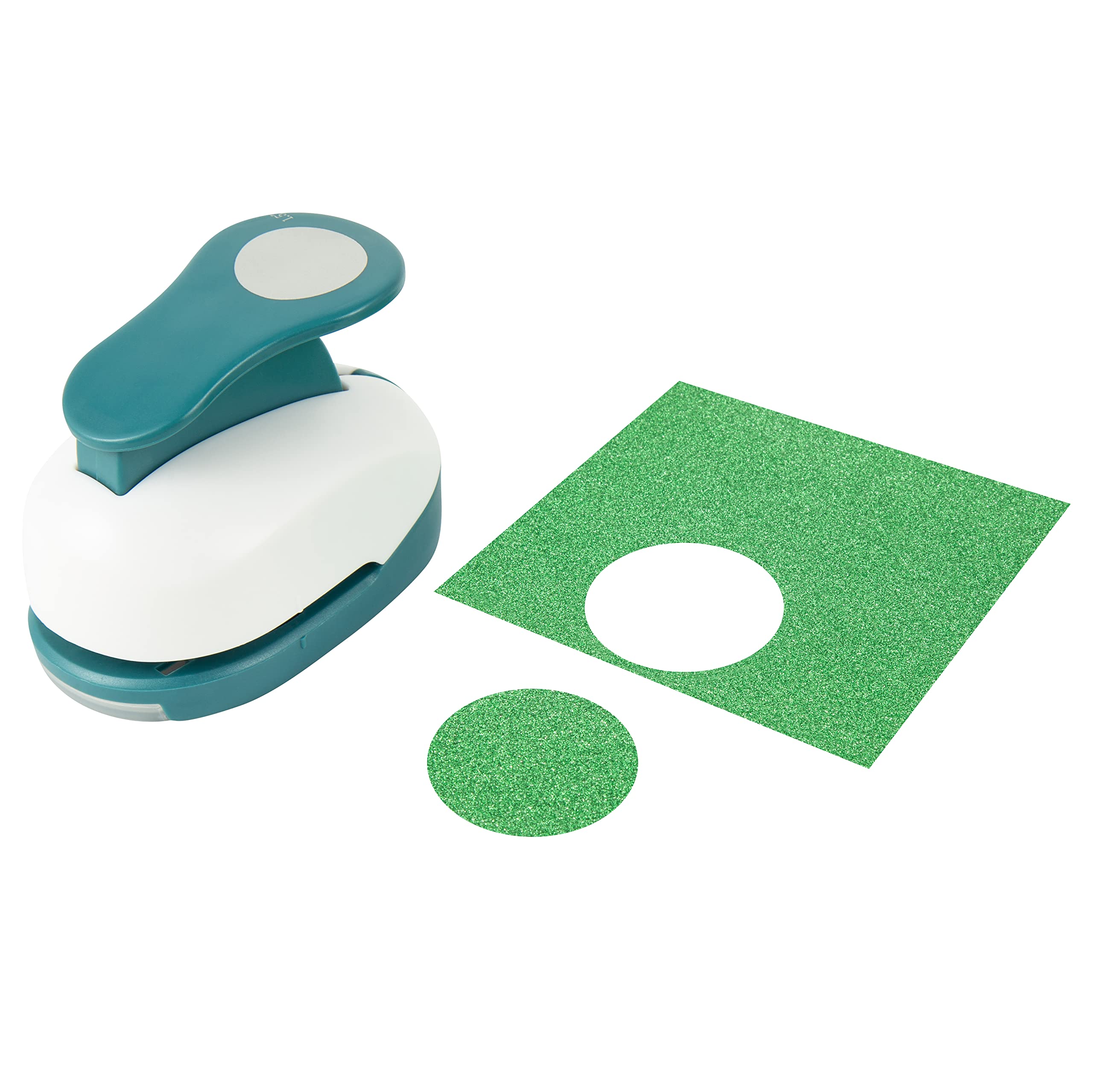 1.5 Inch (38mm) Circle Punch - Heavy Duty Hole Puncher for Cardstock, Scrapbooking & DIY Crafts - Perfect for Greeting Cards, Gift Wrapping, Photo Albums & Paper Projects - Professional Circle Cutter Tool for Creative Arts & Crafting