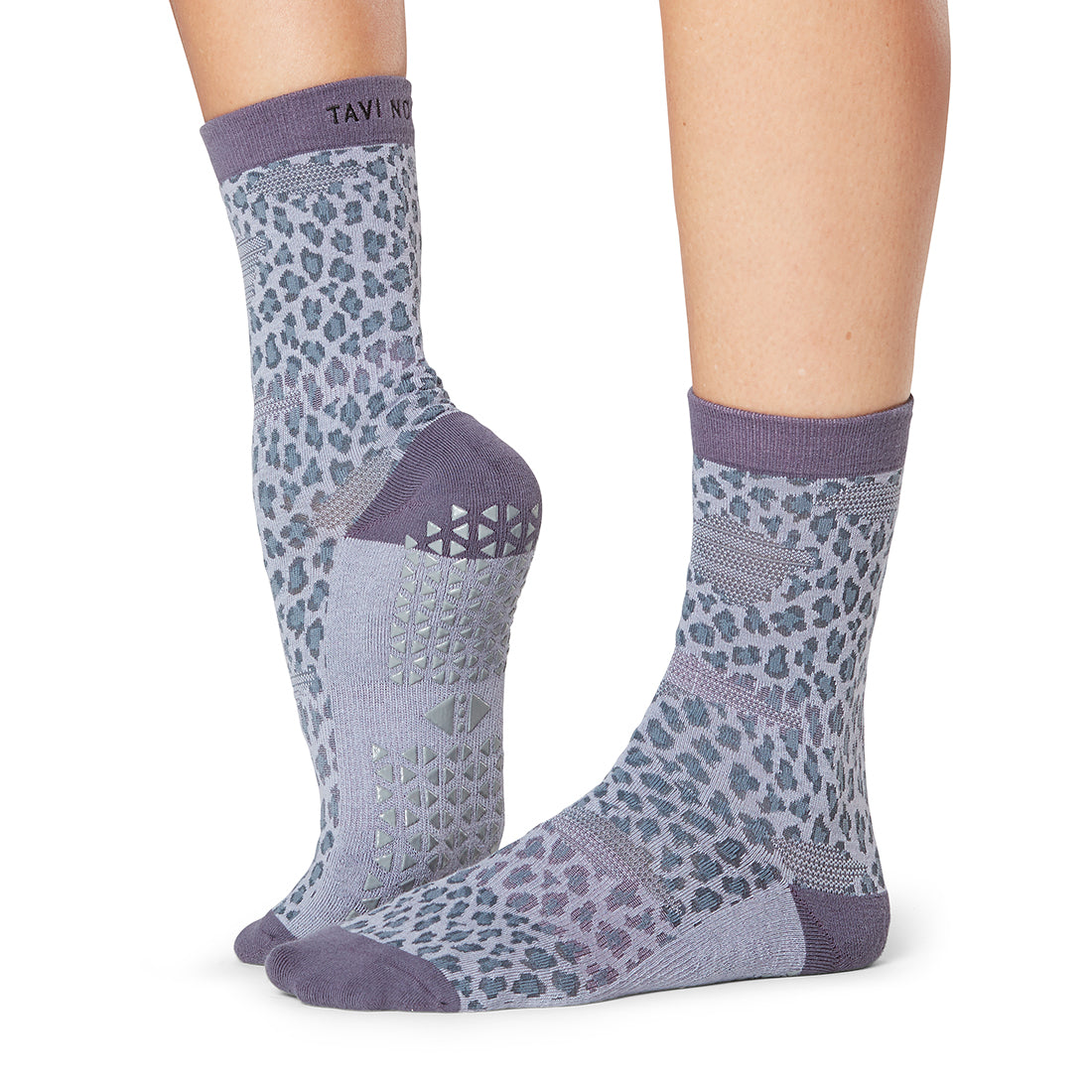 Tavi Noir Jess Grip Socks - Non-Slip Yoga Socks for Women, Anti-Skid Workout Socks with Grips for Pilates, Barre, Dance & Home Use