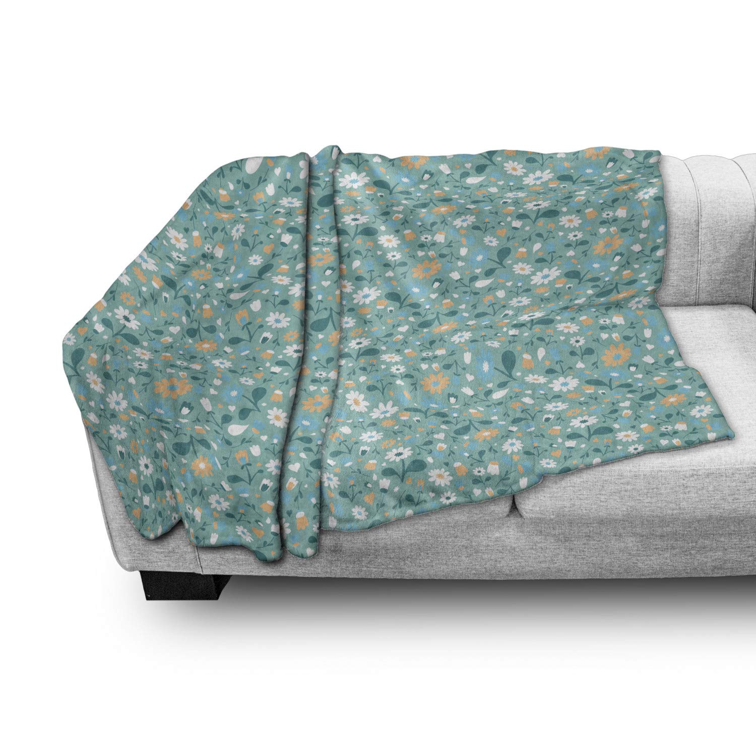Ambesonne Flannel Fleece Throw Blanket 70
