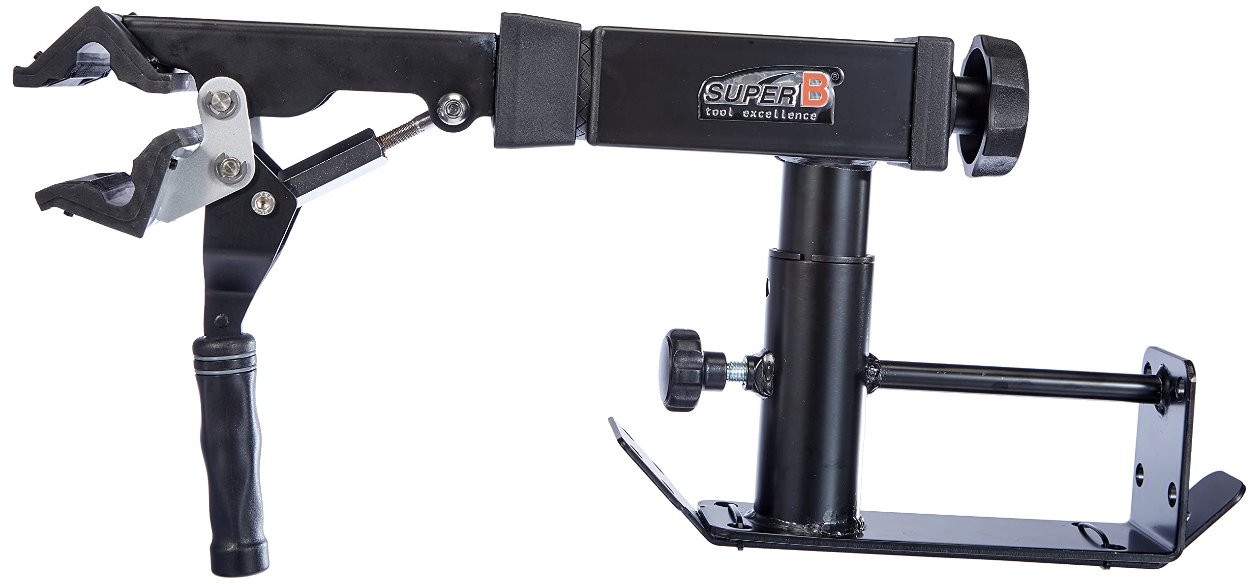 2-in-1 Wall Mount & Bench Mount Bike Repair Stand - Perfect for Home Garage, Workshop, and Outdoor Bicycle Maintenance