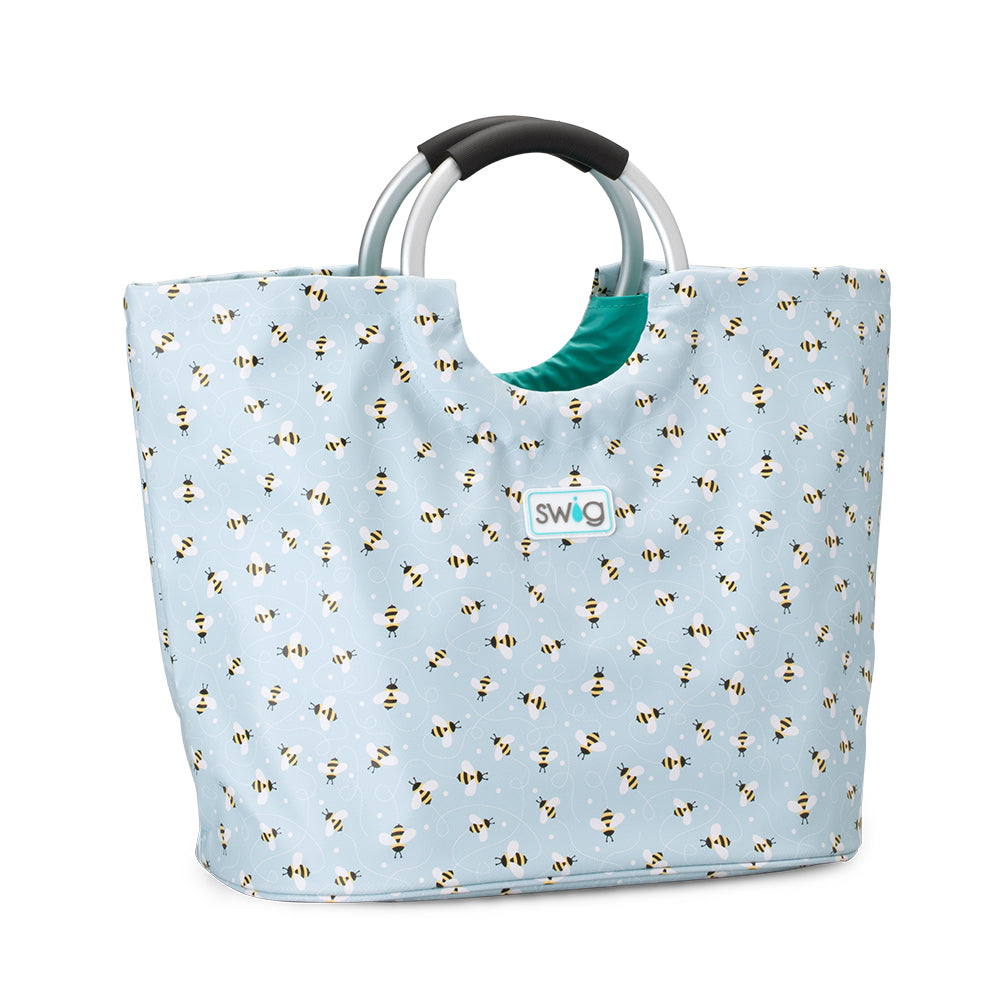 Busy Bee Loopi Tote Bag - Stylish & Spacious Reusable Shopping Bag for Women, Perfect for Groceries, Beach Trips & Everyday Use