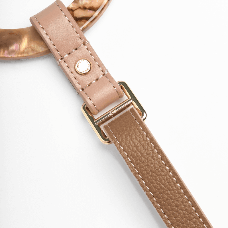 Premium Blushwood Leather Dog Leash - Durable & Stylish Pet Walking Accessory for Small Medium Large Dogs - Perfect for Daily Walks, Training & Outdoor Adventures