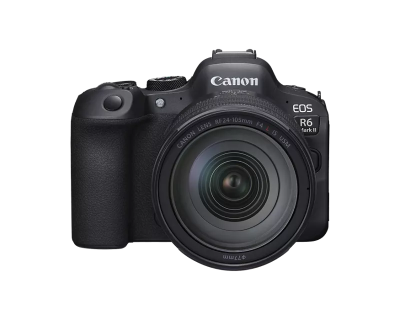 Canon EOS R6 Mark II Mirrorless Digital Camera with RF 24-105mm f/4 L IS USM Lens - Professional Full Frame Photography for Travel, Wedding & Vlogging