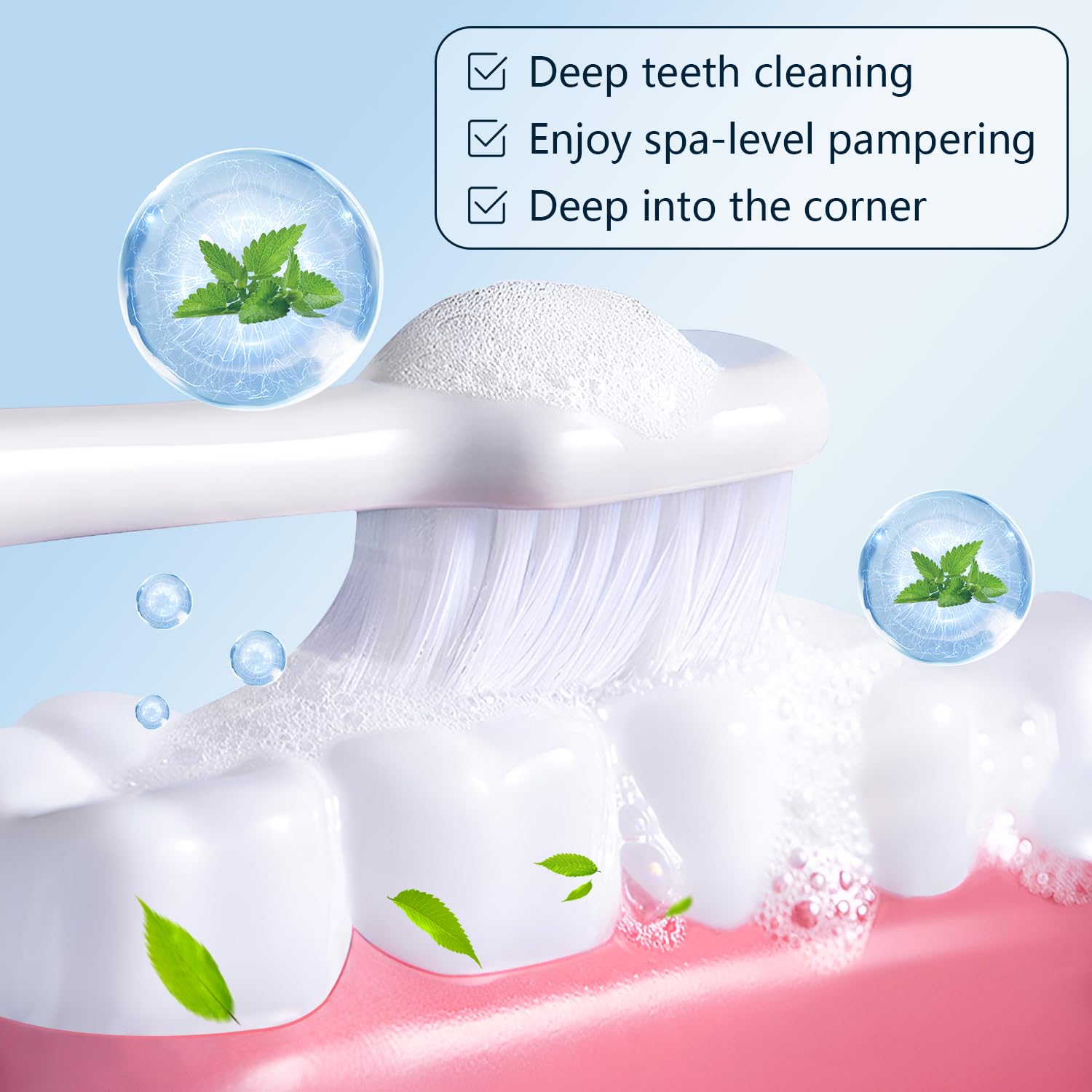 2Pcs Hydroxyapatite Toothpaste for Enamel Repair & Teeth Whitening - Fluoride-Free, Sensitive Teeth Relief, Natural Whitening Formula - Fresh Mint Flavor (120g/4.23oz Each) - Ideal for Daily Oral Care & Travel Use