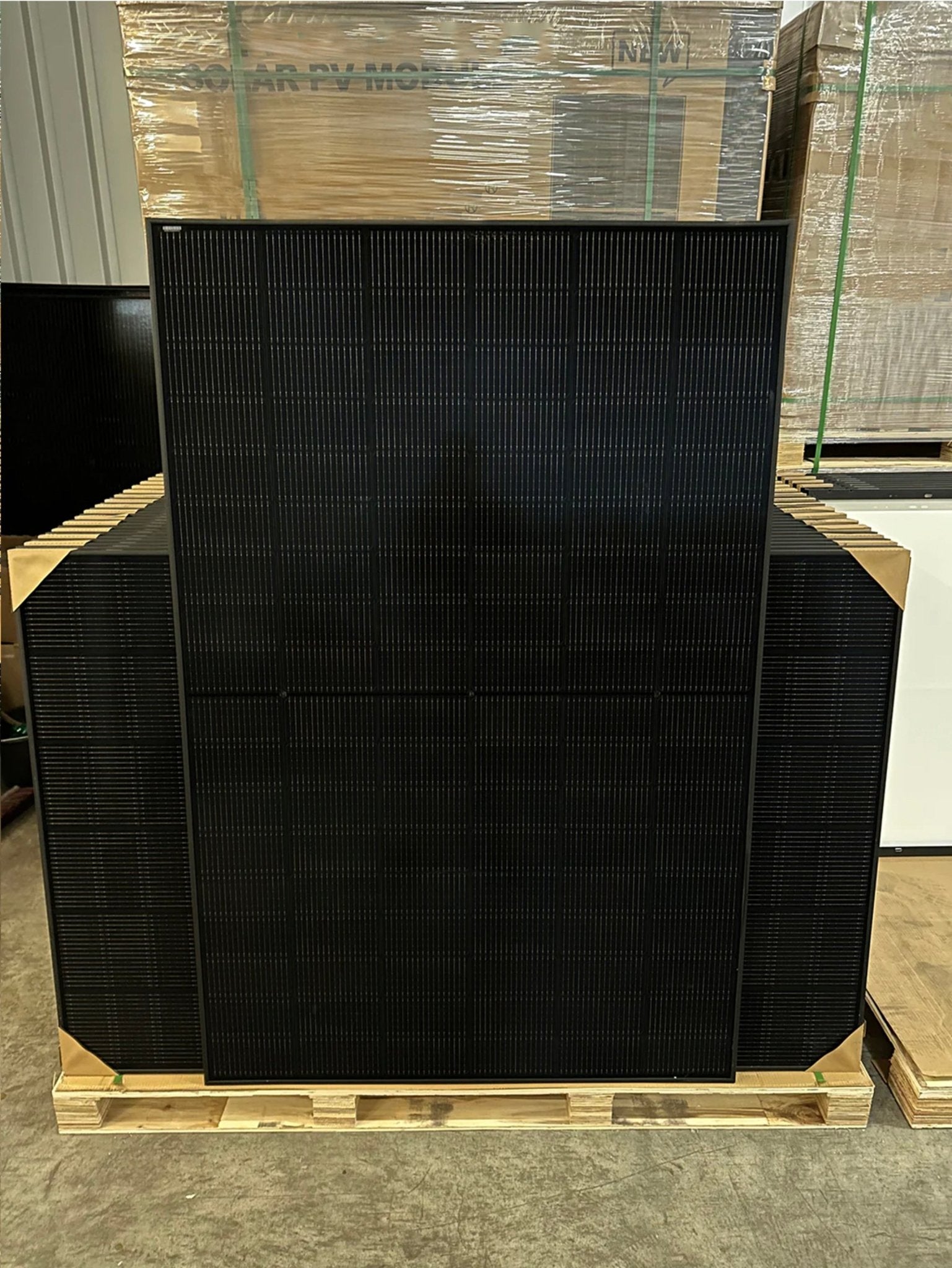 440W Bifacial Solar Panel - High Efficiency Dual Glass All Black Module (Model 2540401) for Residential & Commercial Solar Energy Systems