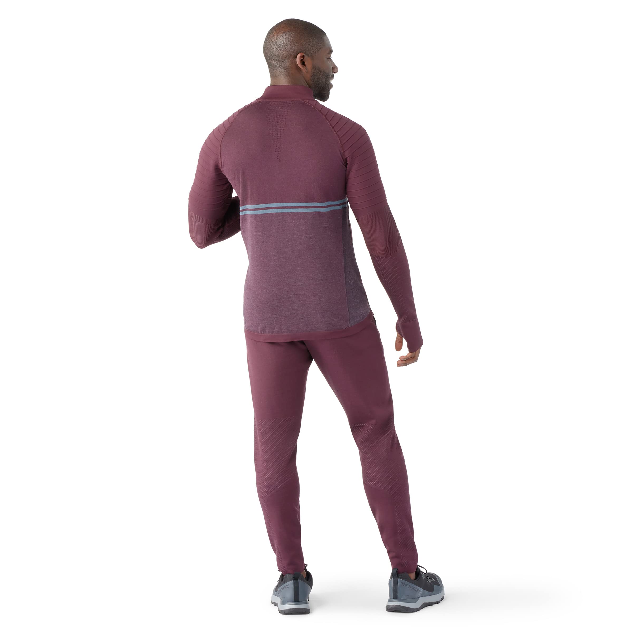 Smartwool Men's Intraknit Merino Tech Tights Pant - Thermal Base Layer for Running, Hiking & Winter Sports (Regular Fit)