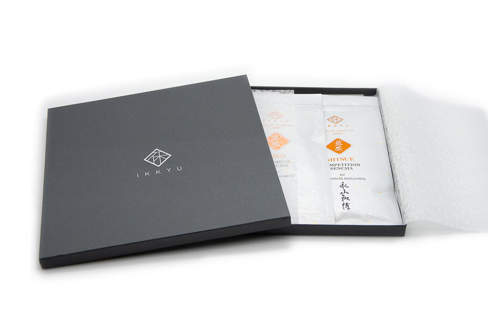 IKKYU EXCELLENCE BOX - Premium Japanese Tea Gift Set for Tea Lovers - Perfect for Home Relaxation, Office Break or Thoughtful Present