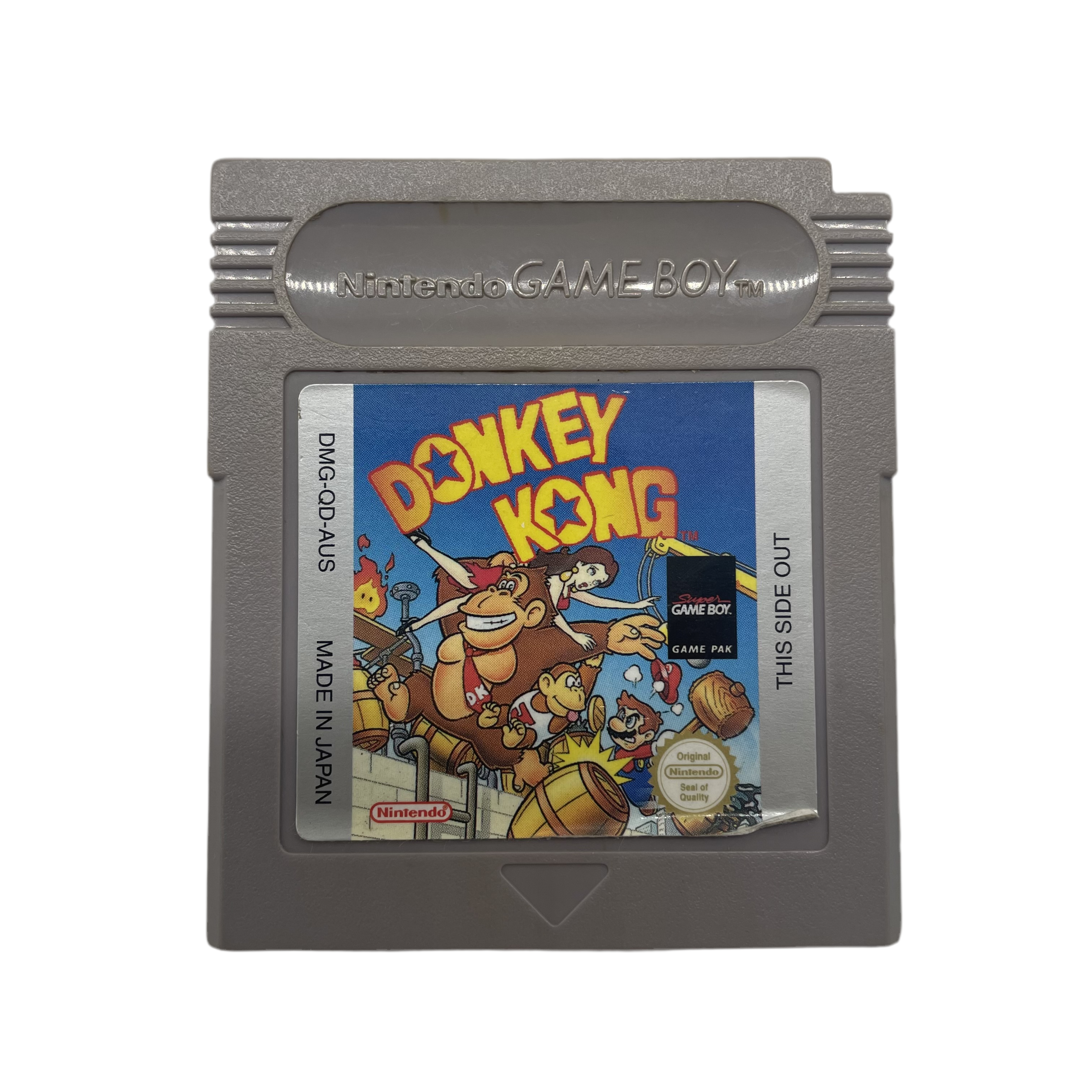 Original Nintendo Donkey Kong Game Boy Cartridge - Classic Retro Gaming for Kids & Adults, Perfect for Collectors & Nostalgic Gamers