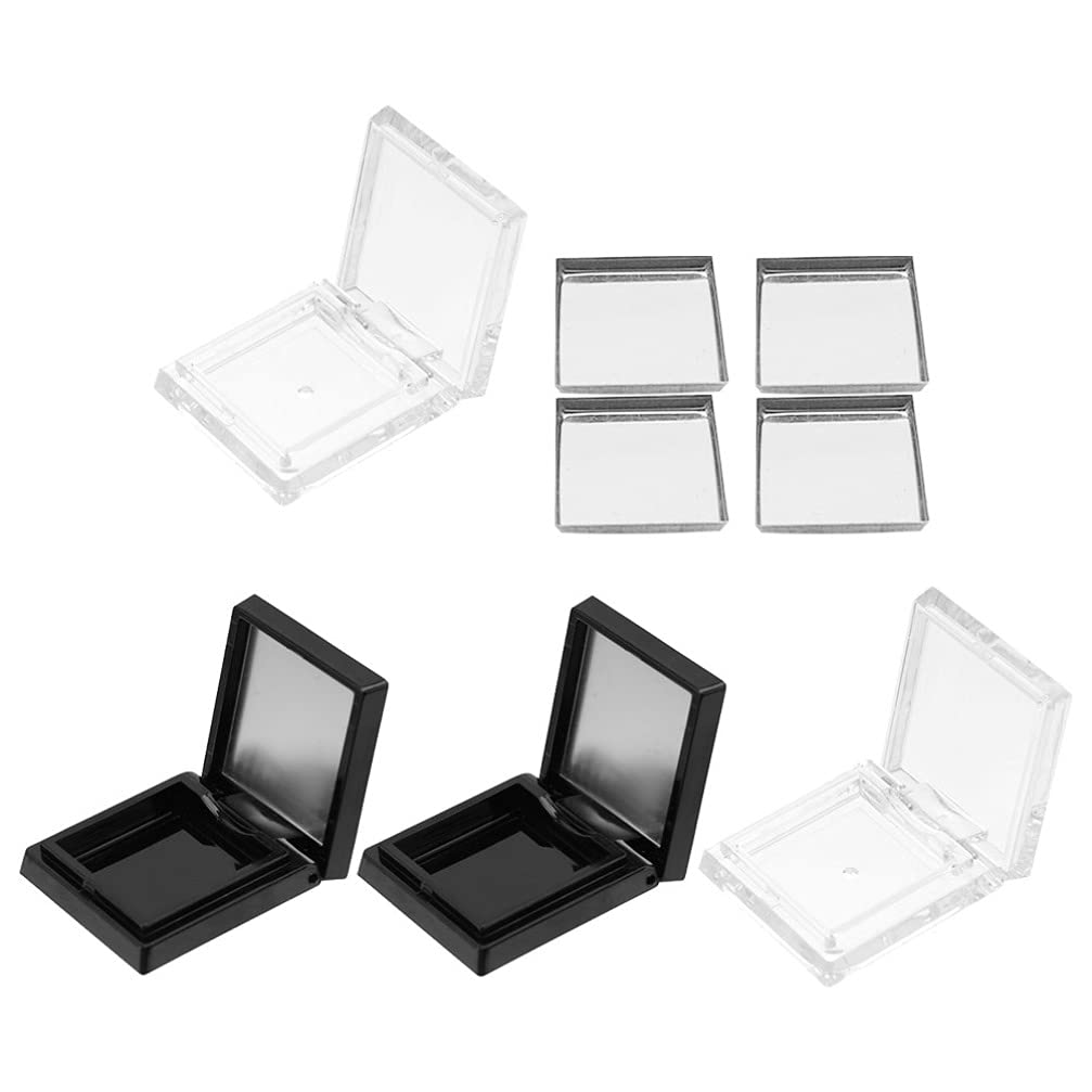 Minkissy Empty Magnetic Makeup Palette - 1 Set Square Blush Eyeshadow Lipstick Pans Case for DIY Homemade Cosmetics | Perfect for Travel, Professional Makeup Artists & Home Organization