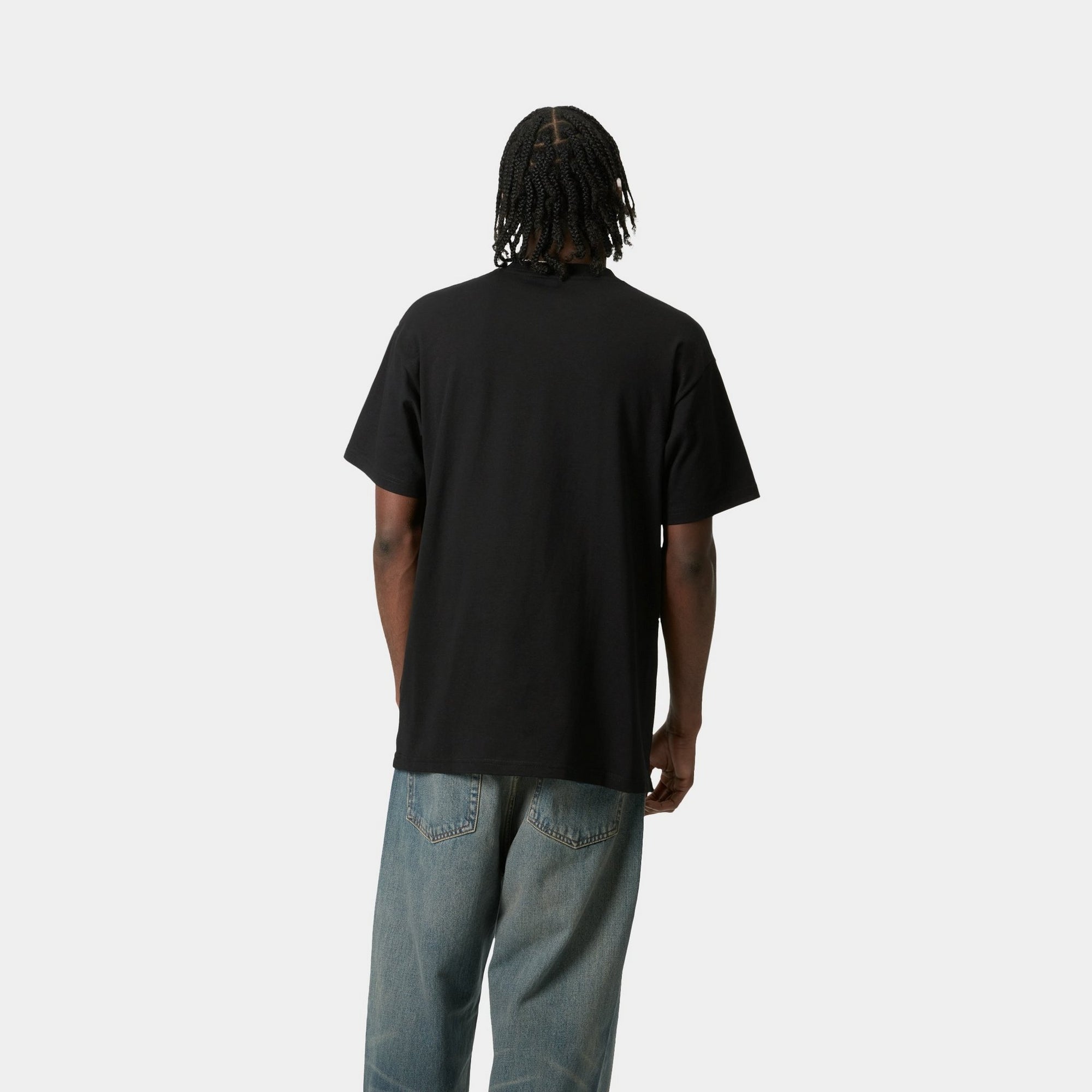 Label Script T-Shirt for Men & Women | Soft Cotton Black Tee for Casual Wear, Street Style & Everyday Outfits