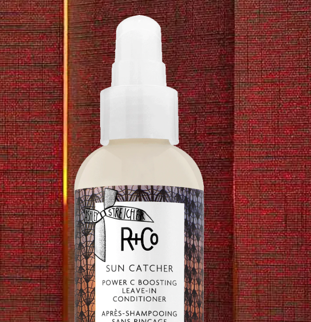 R+Co Sun Catcher Power B Boosting Leave-In Conditioner for Damaged Hair - Hydrating & Repairing Treatment for Frizz Control & Shine - Perfect for Beach Days, Swimming & Summer Hair Care