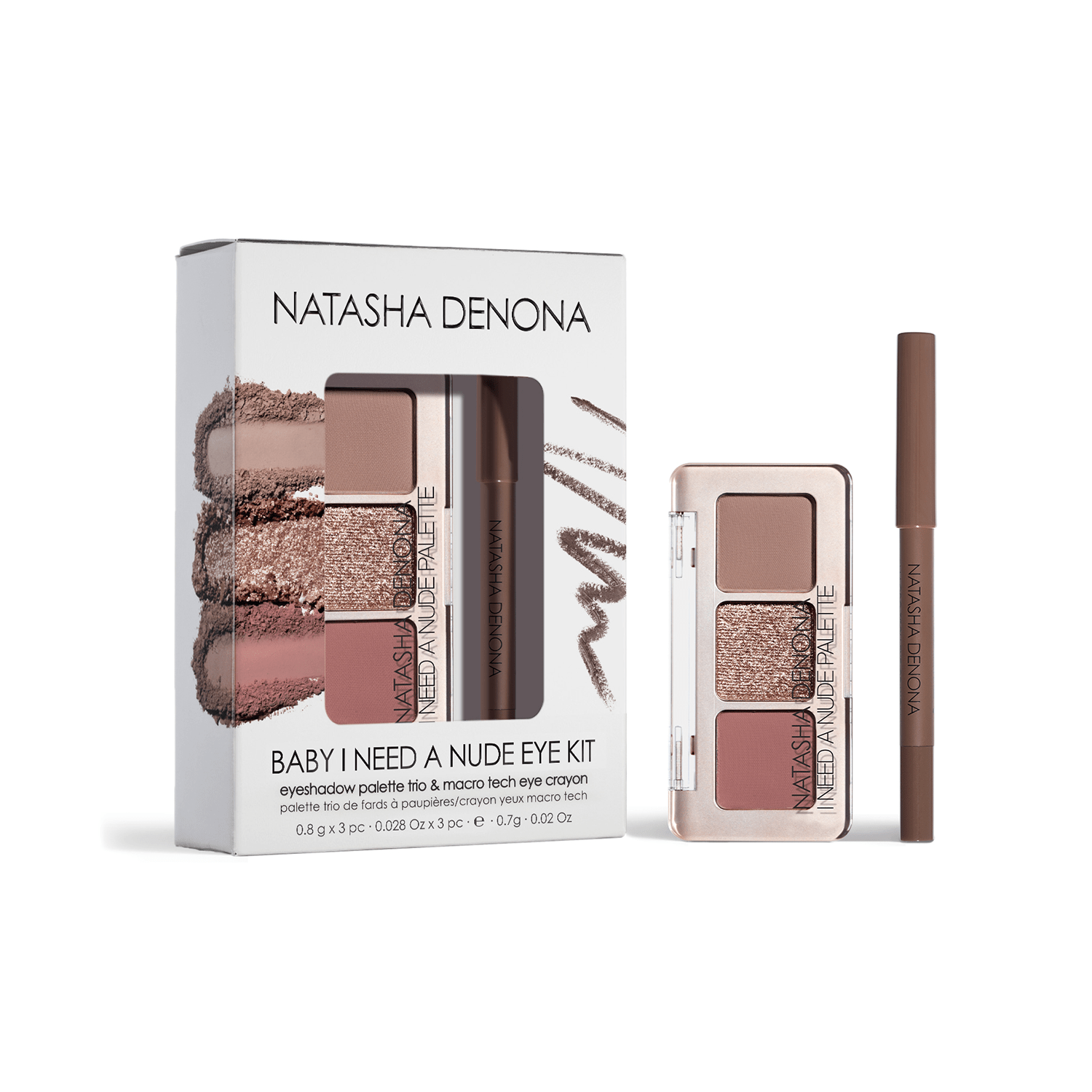 Nude Eye Makeup Kit for Natural Look - Perfect for Everyday Wear & Special Occasions