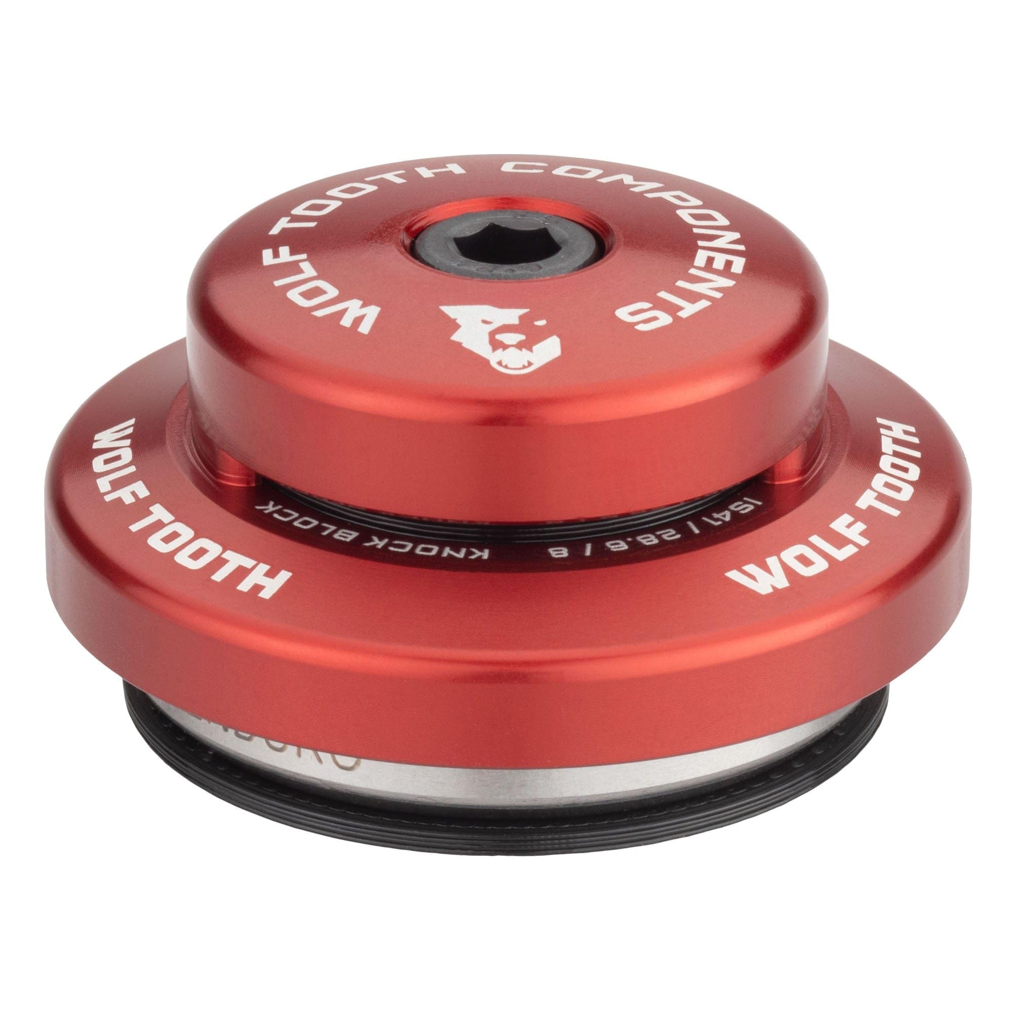 Wolf Tooth IS41/28.6 Upper Headset for Knock Block - 8mm Stack Height - Compatible with Trek Bikes - Perfect for Mountain Bike and Road Bike Headset Upgrades