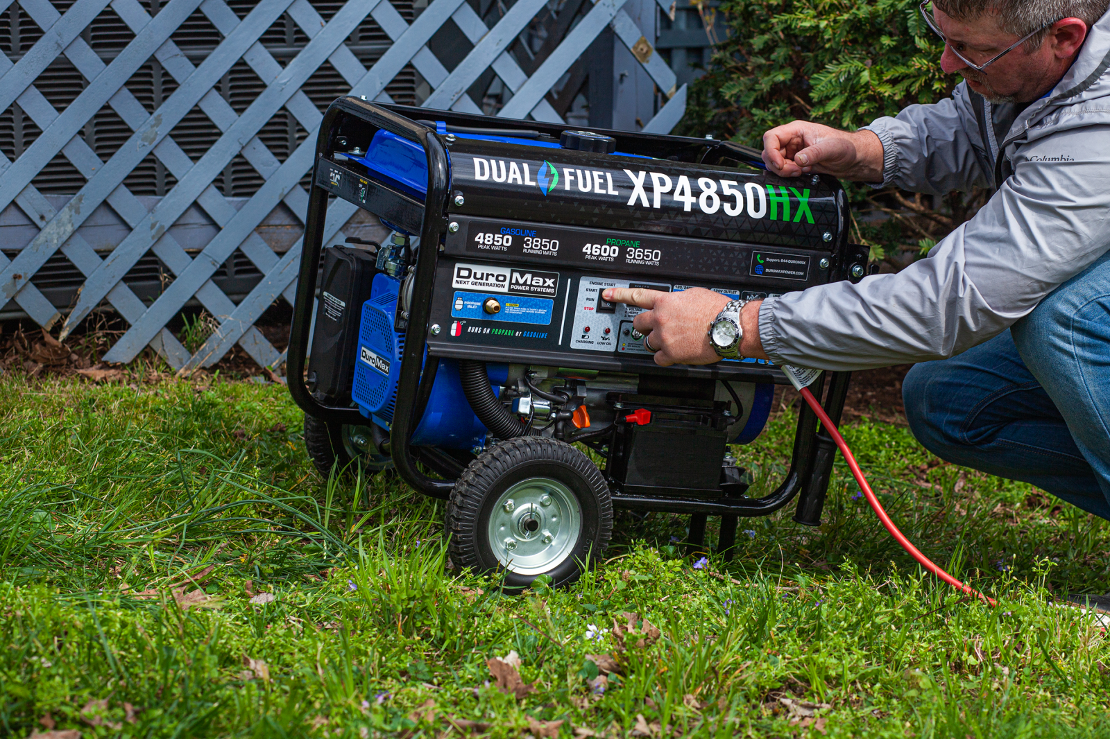 8500W Dual Fuel Portable Inverter Generator with CO Alert - Reliable Power for Camping, RV Trips & Emergency Backup
