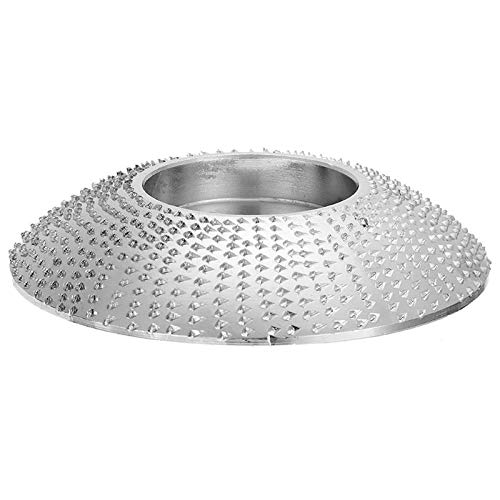 Tungsten Carbide Coated Wood Grinding Wheel Disc - 16mm Angle Grinder Abrasive Tool for Wood Carving & Shaping | Perfect for DIY Projects, Furniture Making & Woodworking