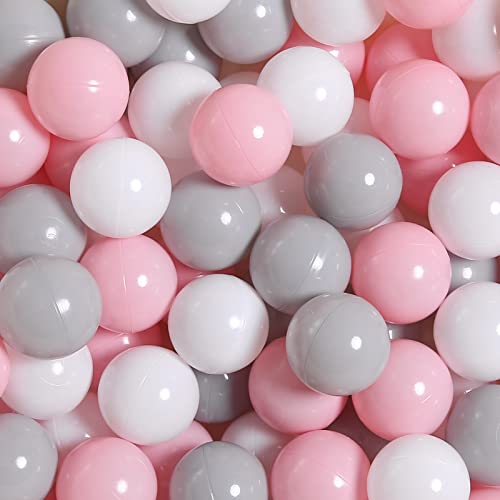 Pink Grey White