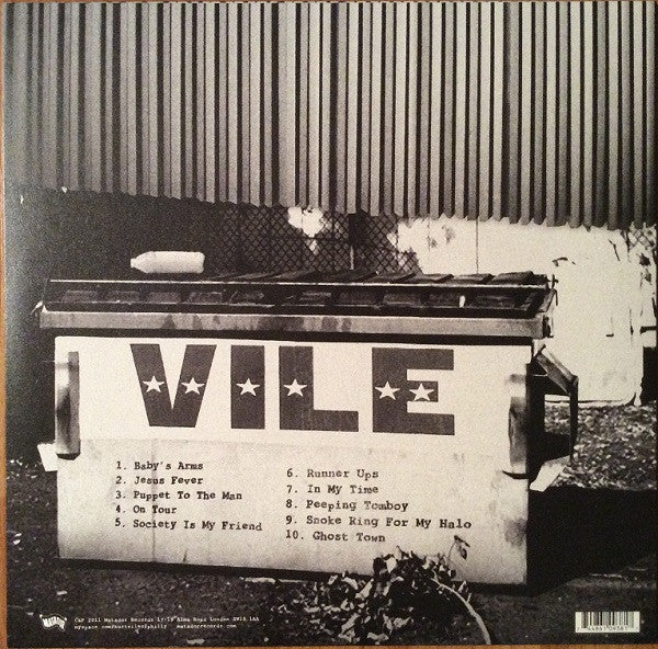 Kurt Vile - Smoke Ring For My Halo Vinyl LP Album (Near Mint NM/M Condition) - Perfect for Record Collectors & Music Enthusiasts