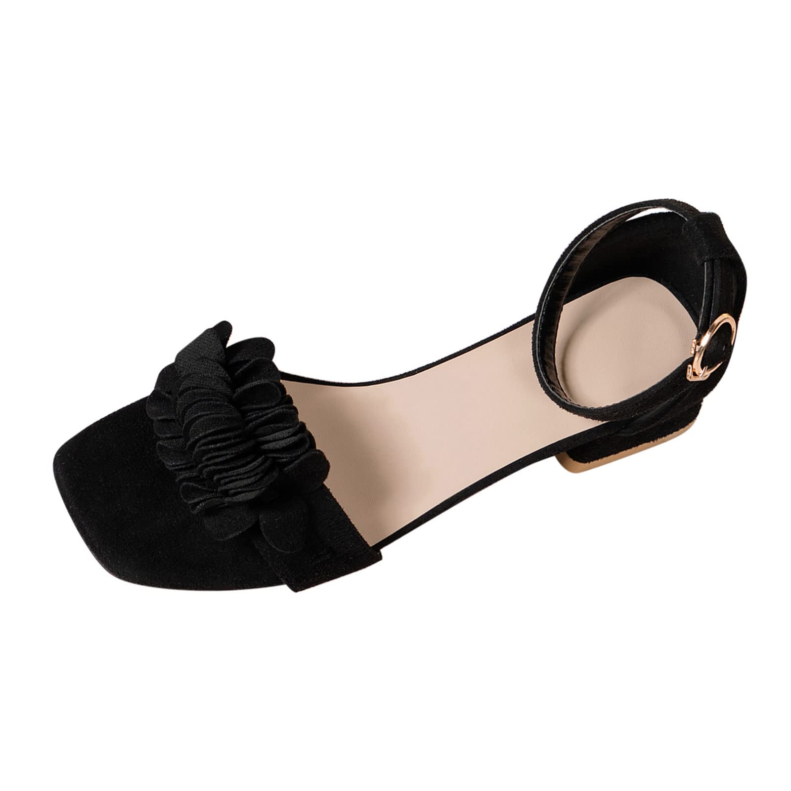 Women's Comfortable Peep Toe High Heel Sandals - Floral Summer Dress Shoes with Breathable Design for Dancing, Parties & Beach Weddings | Perfect for Outdoor Events, Date Nights & Vacation Wear