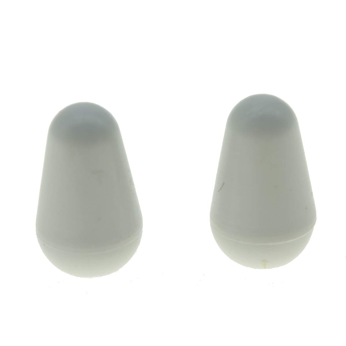 Dopro 2-Pack Guitar 5-Way Pickup Switch Tip Cap Knob for Fender Stratocaster Telecaster - White Replacement Parts | Perfect for DIY Guitar Repair & Customization