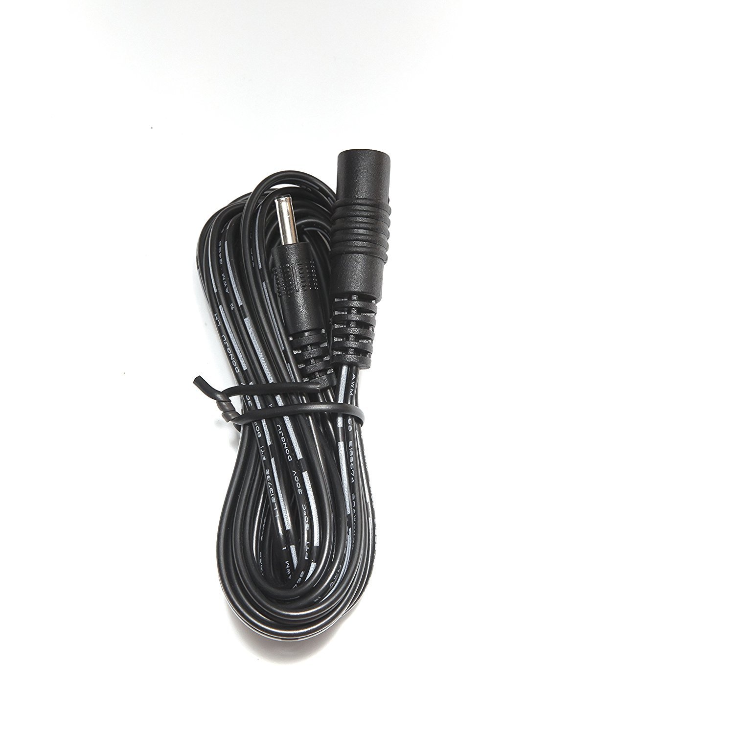 Omnihil 10 Feet DC Power Extension Cable - 2.1mm x 5.5mm to 3.5mm x 1.35mm Plug for Bolt Power D29 900A Car Jump Starter | Emergency Vehicle Battery Charging & Portable Power Supply
