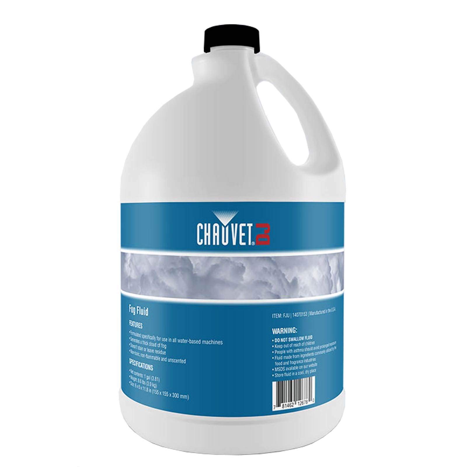 Chauvet H1800FLEX Professional Hurricane Fog Machine with 1 Gallon Fog Juice - High Output Smoke Effect for Stage, Halloween, Concerts & Events