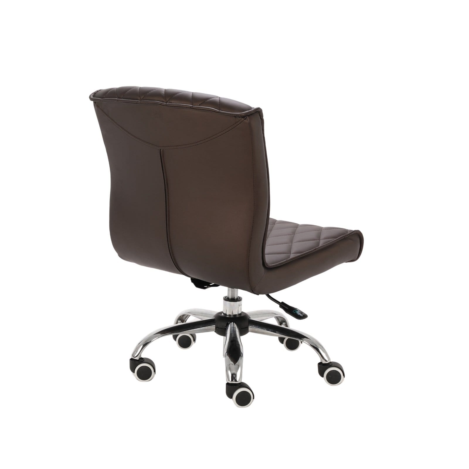 Delia Salon Pedicure Technician Stool - Adjustable Rolling Stool for Nail Technicians & Spa Professionals - Perfect for Manicure, Pedicure & Beauty Salon Use