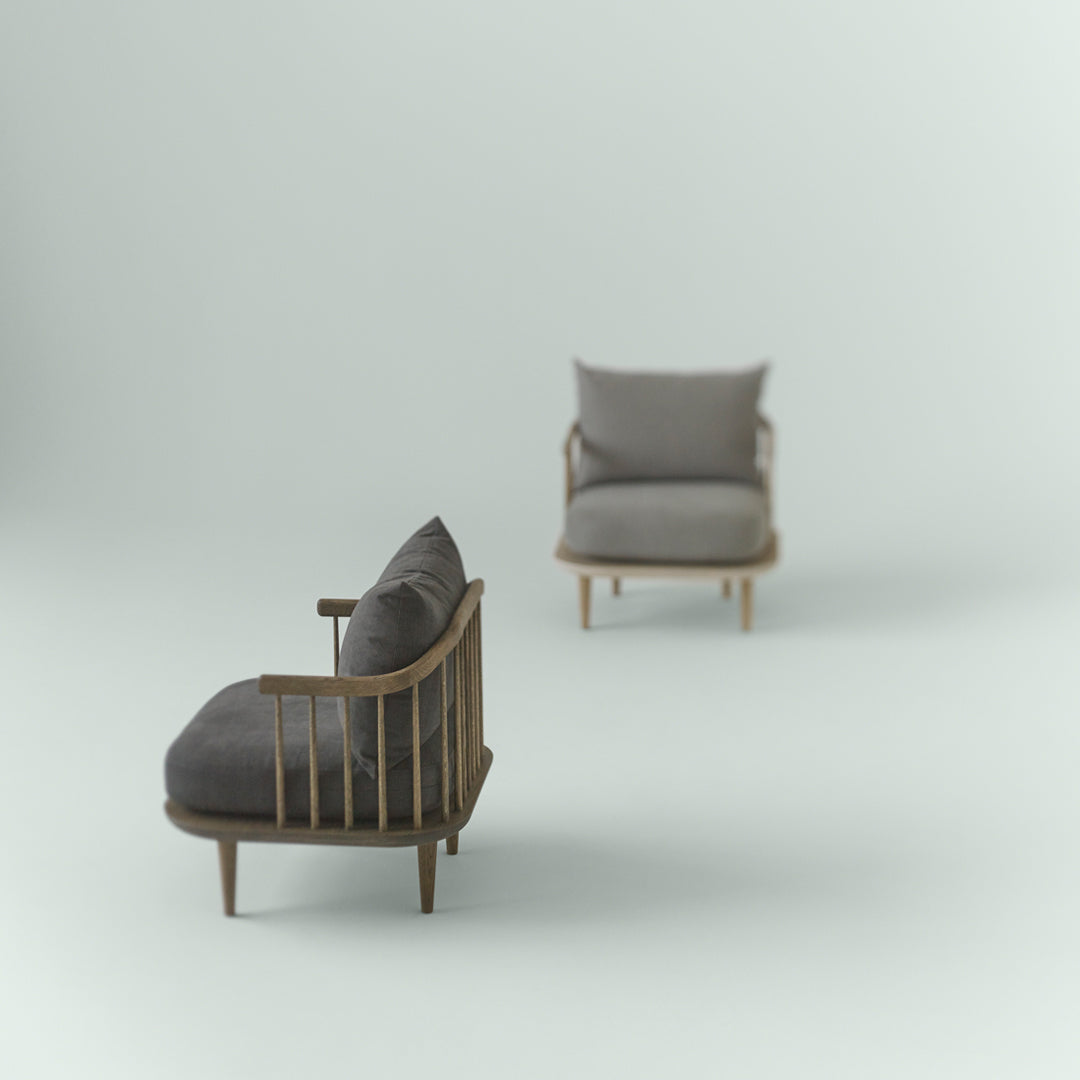 FLY SC10 Modern Lounge Chair - Comfortable & Stylish Accent Chair for Living Room, Bedroom, or Office - Perfect for Relaxing, Reading, or Entertaining Guests