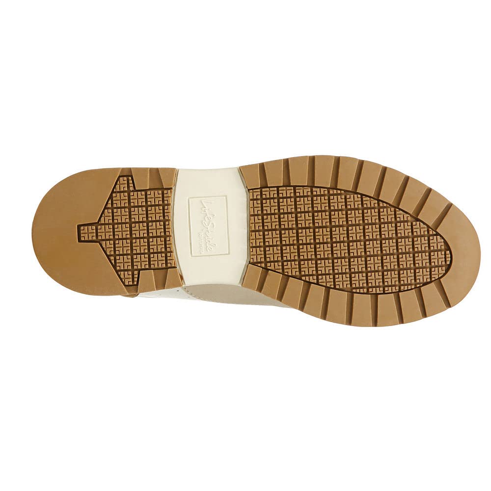 LifeStride Women's Horizon Almond Toe Comfortable Slip-On Flats Size 8 Wide (C) - Perfect for Work, Travel & Casual Wear