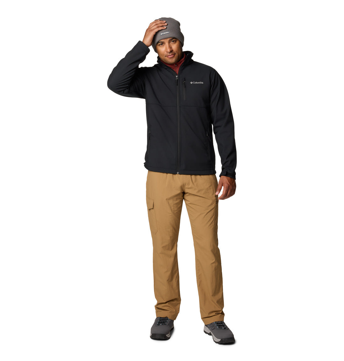 Columbia Ascender™ Softshell Jacket for Men - Water-Resistant, Windproof & Breathable Outdoor Jacket - Ideal for Hiking, Camping & Winter Activities
